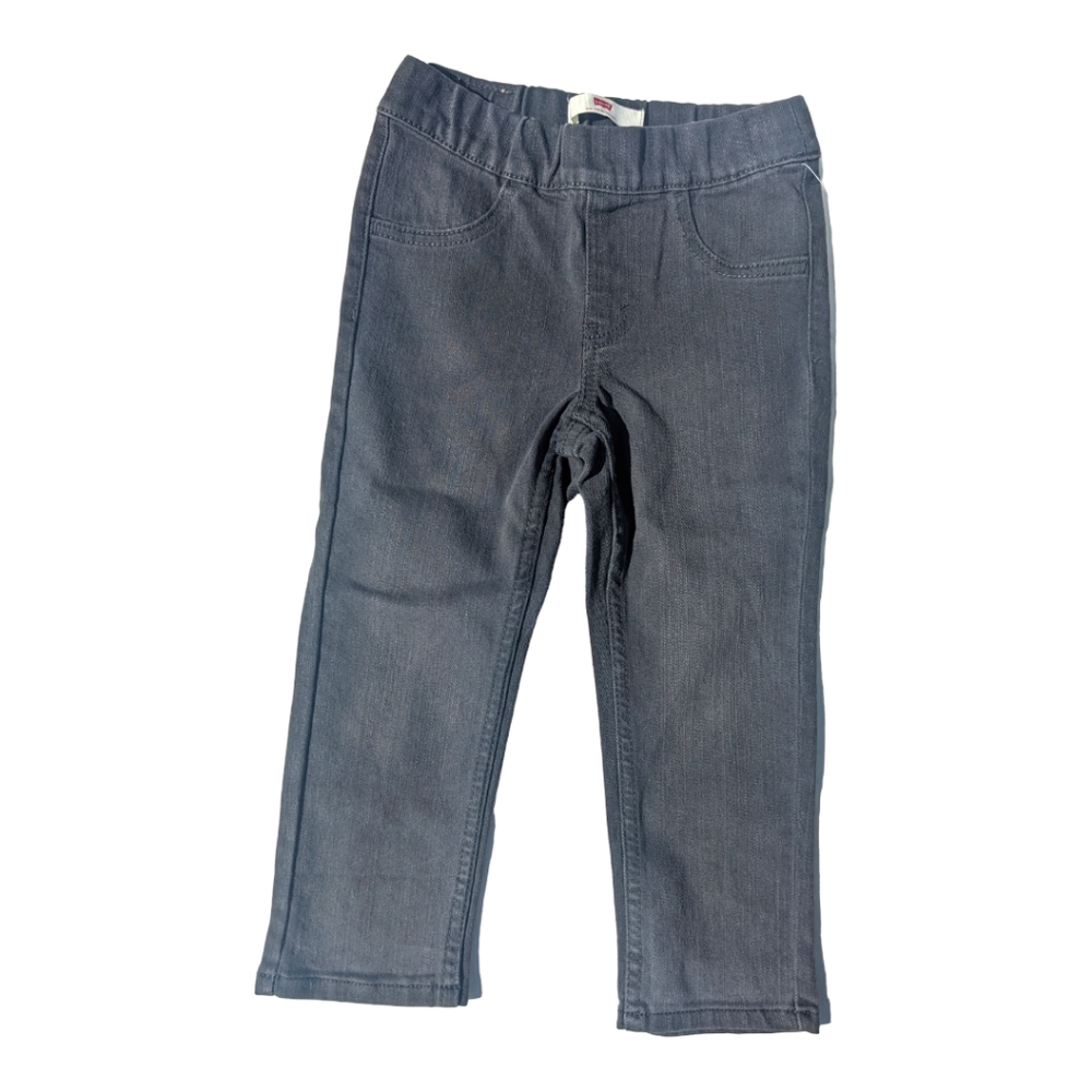 Levi's size 3T Black/Gray Pull-on Jeans